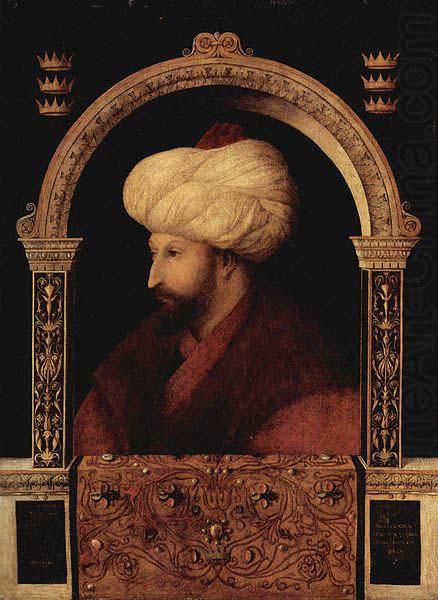 Sultan Mehmed II, Gentile Bellini